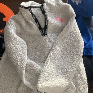 Justice fleece girls size 10